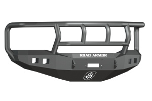 Dodge 2500 Front Bumper - Road Armor - Stealth + Titan II Guard - Tex Blk - `06-`09